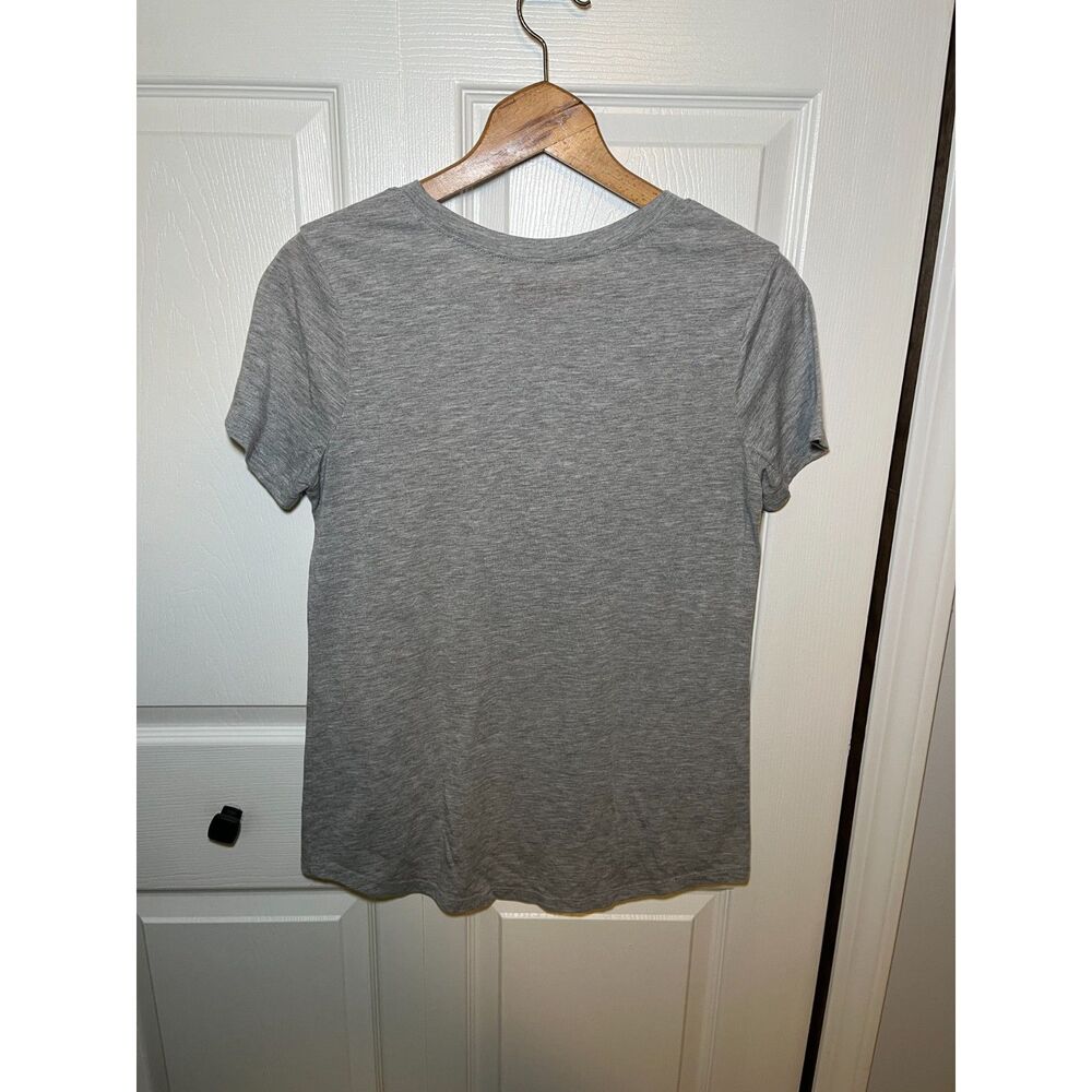 Stranger Things Moon Graphic Tee Women’s Large Gray Netflix Shirt